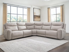 J&M Furniture - Ashley Furniture - Gravier 5-Piece Power Reclining Sectional - 5-Piece Power Reclining Sectional - U13300S4
