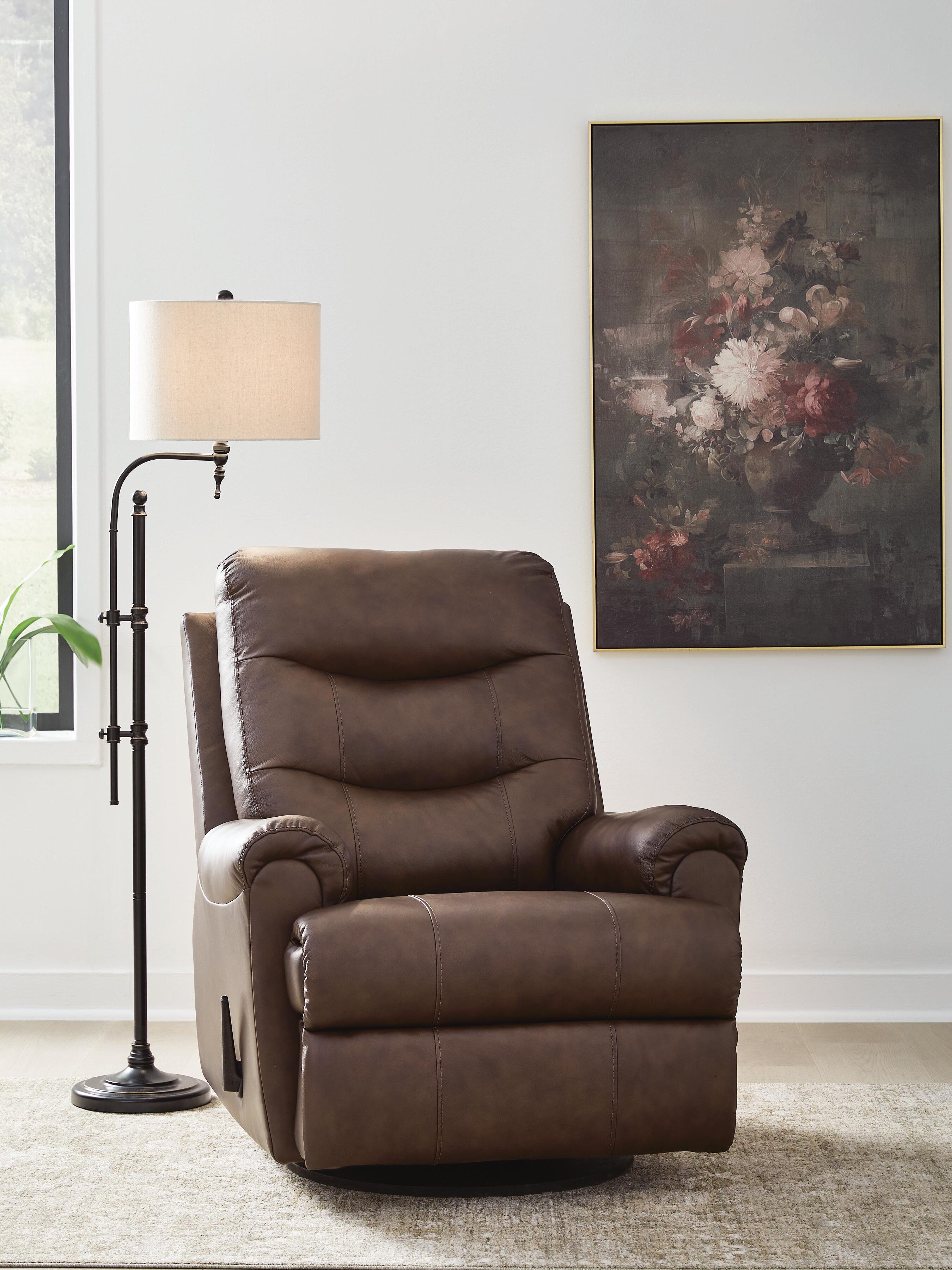 J&M Furniture - Ashley Furniture - Flynwood Swivel Glider Recliner - Swivel Glider Recliner - PCU1340061
