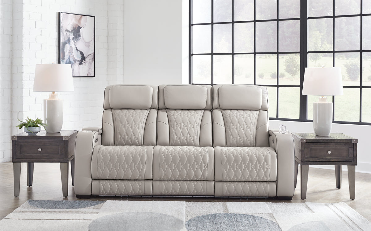 J&M Furniture - Ashley Furniture - Boyington Power Reclining Sofa - PWR REC Sofa with ADJ Headrest - U2710515