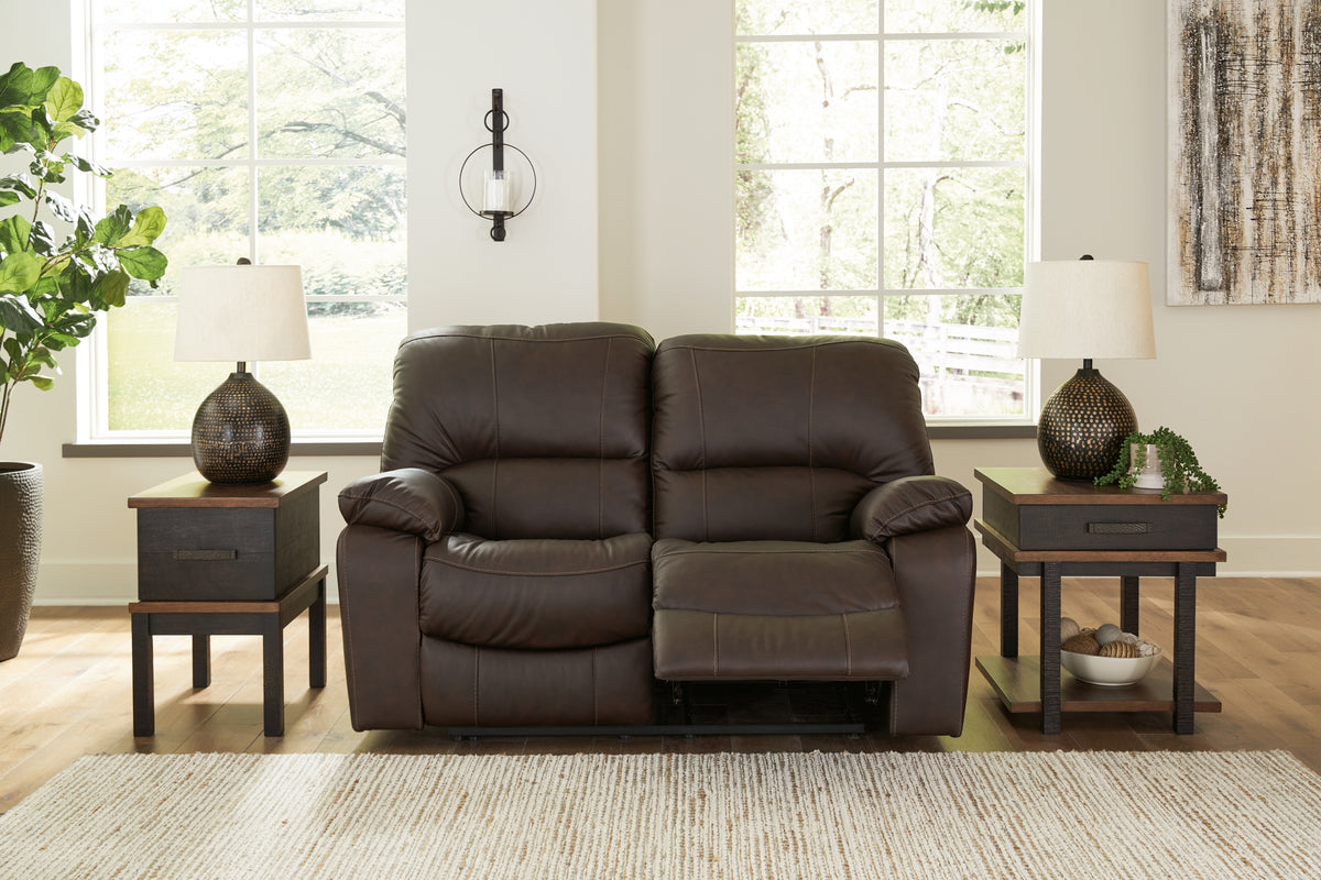 J&M Furniture - Ashley Furniture - Leesworth Power Reclining Loveseat - Reclining Power Loveseat / Ocean - U4380974