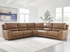 J&M Furniture - Ashley Furniture - DeepWakes 5-Piece Power Reclining Sectional - 5-Piece Power Reclining Sectional - PCU62606S8