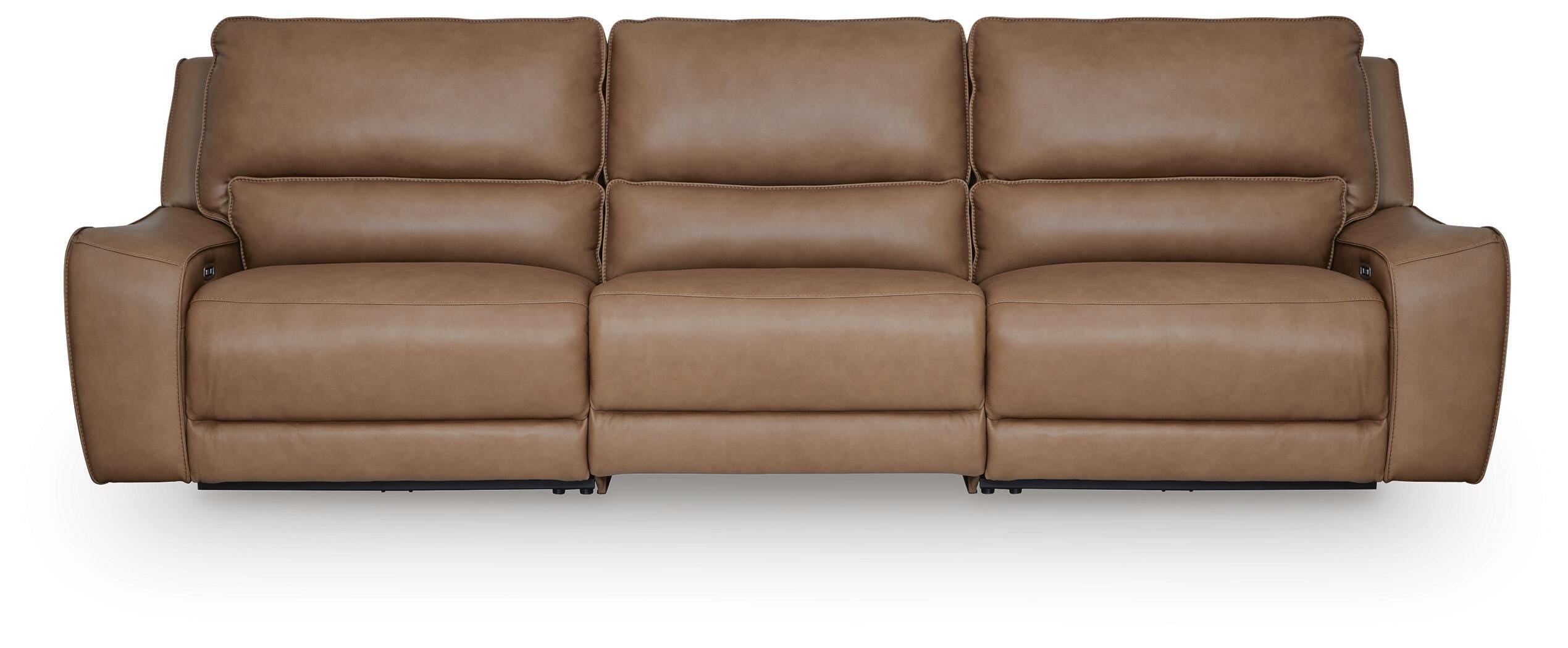 J&M Furniture - Ashley Furniture - DeepWakes 3-Piece Power Reclining Sectional - 3-Piece Power Reclining Sectional - PCU62606S1