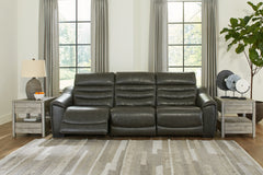 J&M Furniture - Ashley Furniture - Center Line 3-Piece Power Reclining Sectional Sofa - 3-Piece Power Reclining Sectional Sofa / Dark Gray - U63404S5