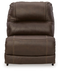 Dunleith 3-Piece Reclining Sofa and 3-Piece Loveseat with Console