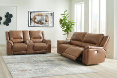 J&M Furniture - Ashley Furniture - Trasimeno Power Reclining Sofa and Loveseat - Power Reclining Sofa and Loveseat - U82815U1