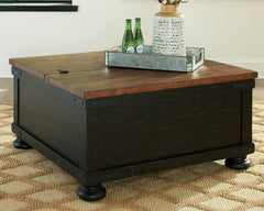 Valebeck Coffee Table with Lift Top Ashley Furniture