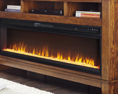 J&M Furniture - Ashley Furniture - Entertainment Accessories Electric Fireplace Insert - Electric Fireplace Insert / Black - W100-22