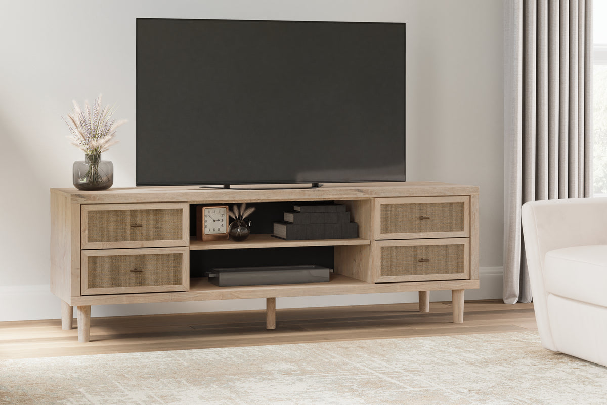 J&M Furniture - Ashley Furniture - Cielden 72" TV Stand - 72" / Two-tone - W1199-68