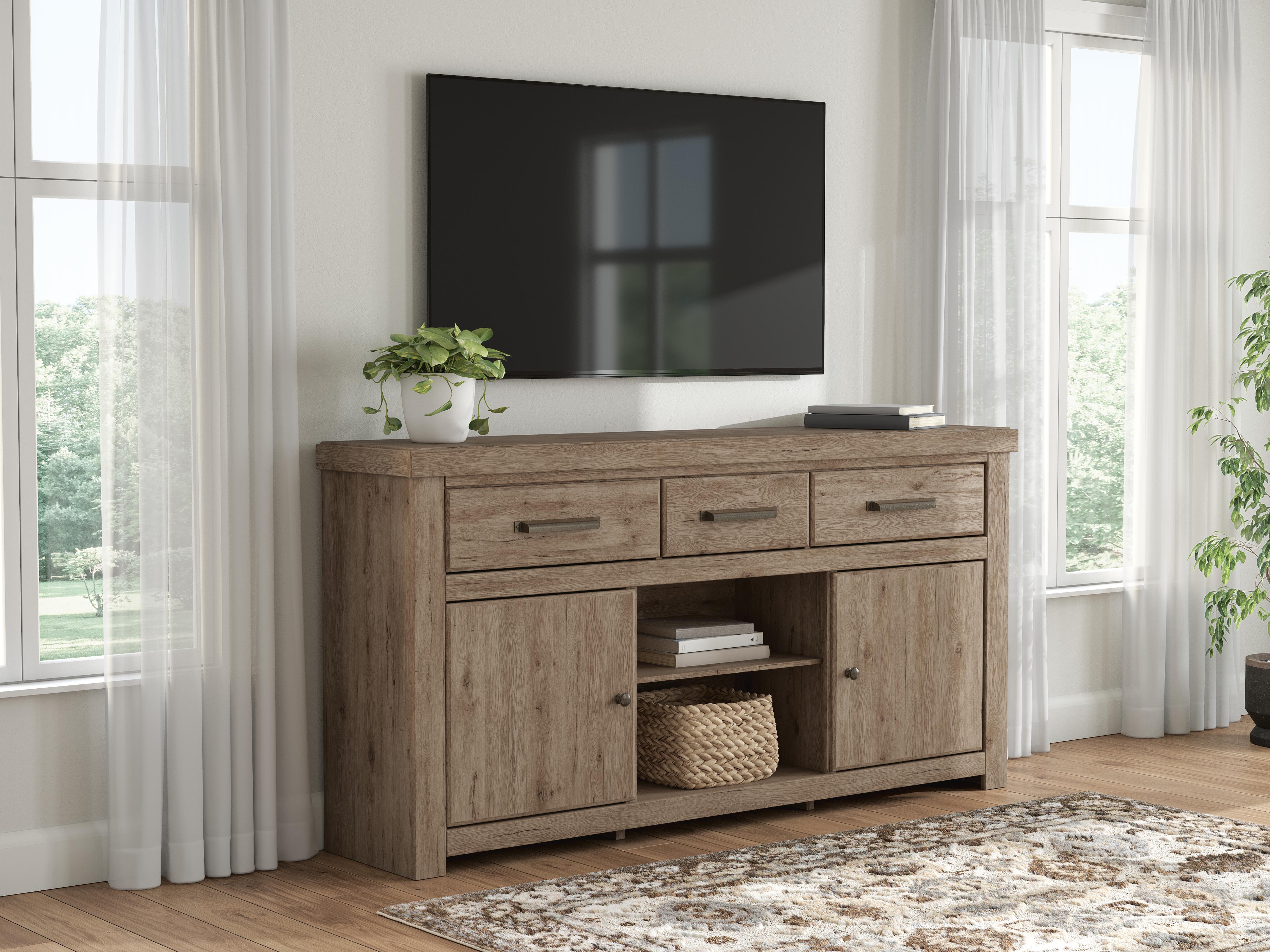 J&M Furniture - Ashley Furniture - Garistyn 73" TV Stand - 73" - W2844-268