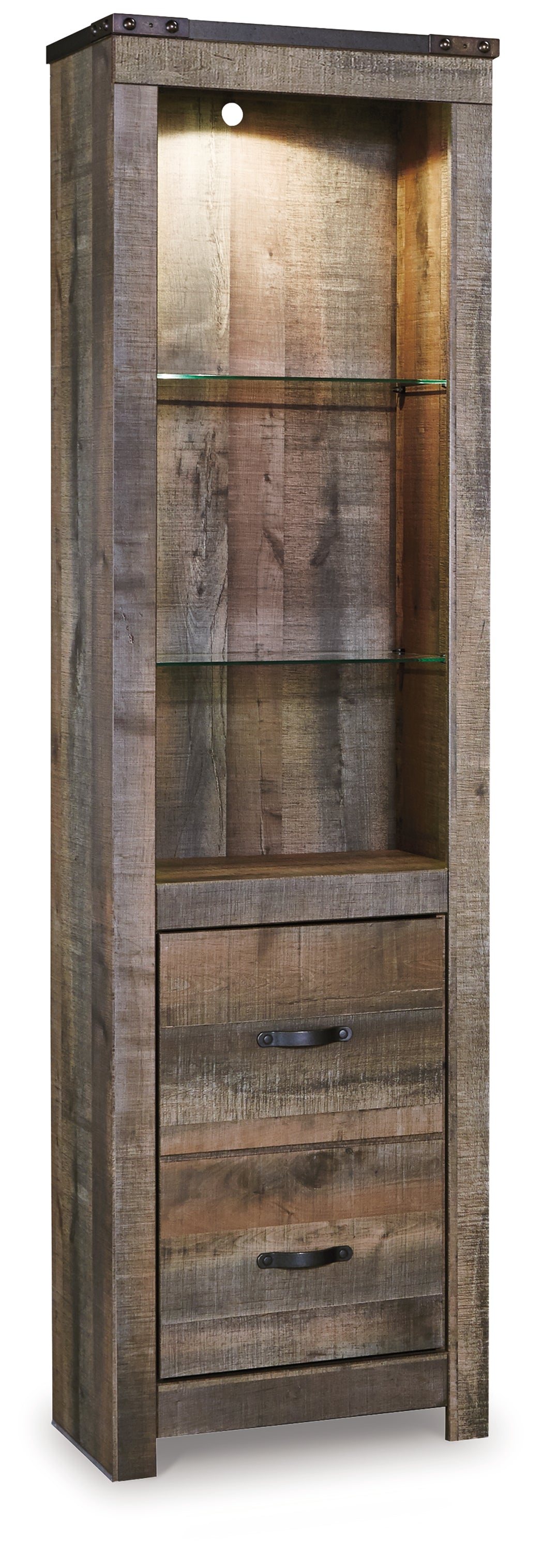 J&M Furniture - Ashley Furniture - Trinell Pier - Pier / Brown - W446-24