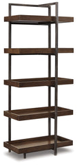 J&M Furniture - Ashley Furniture - Starmore Left or Right Pier - Left or Right Pier / Brown/Gunmetal - W633-34