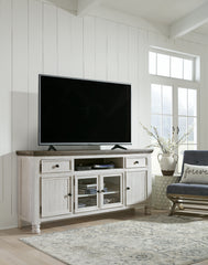J&M Furniture - Ashley Furniture - Havalance TV Stand - TV Stand / Two-tone - W814-68