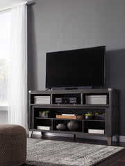 J&M Furniture - Ashley Furniture - Todoe 65" TV Stand - 65" / Gray - W901-68