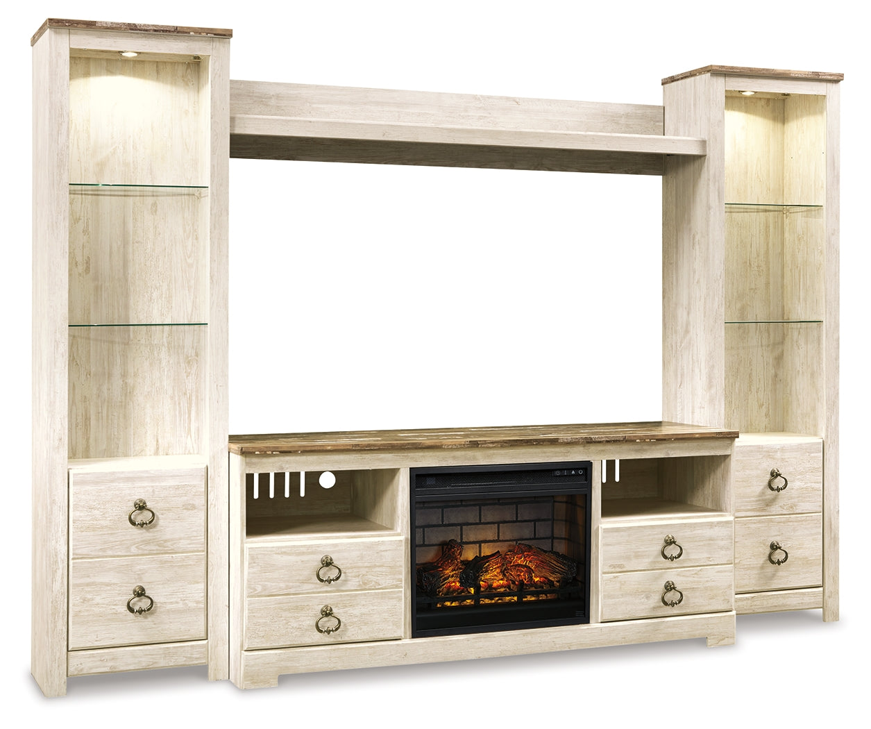 Willowton Entertainment Center Ashley Furniture