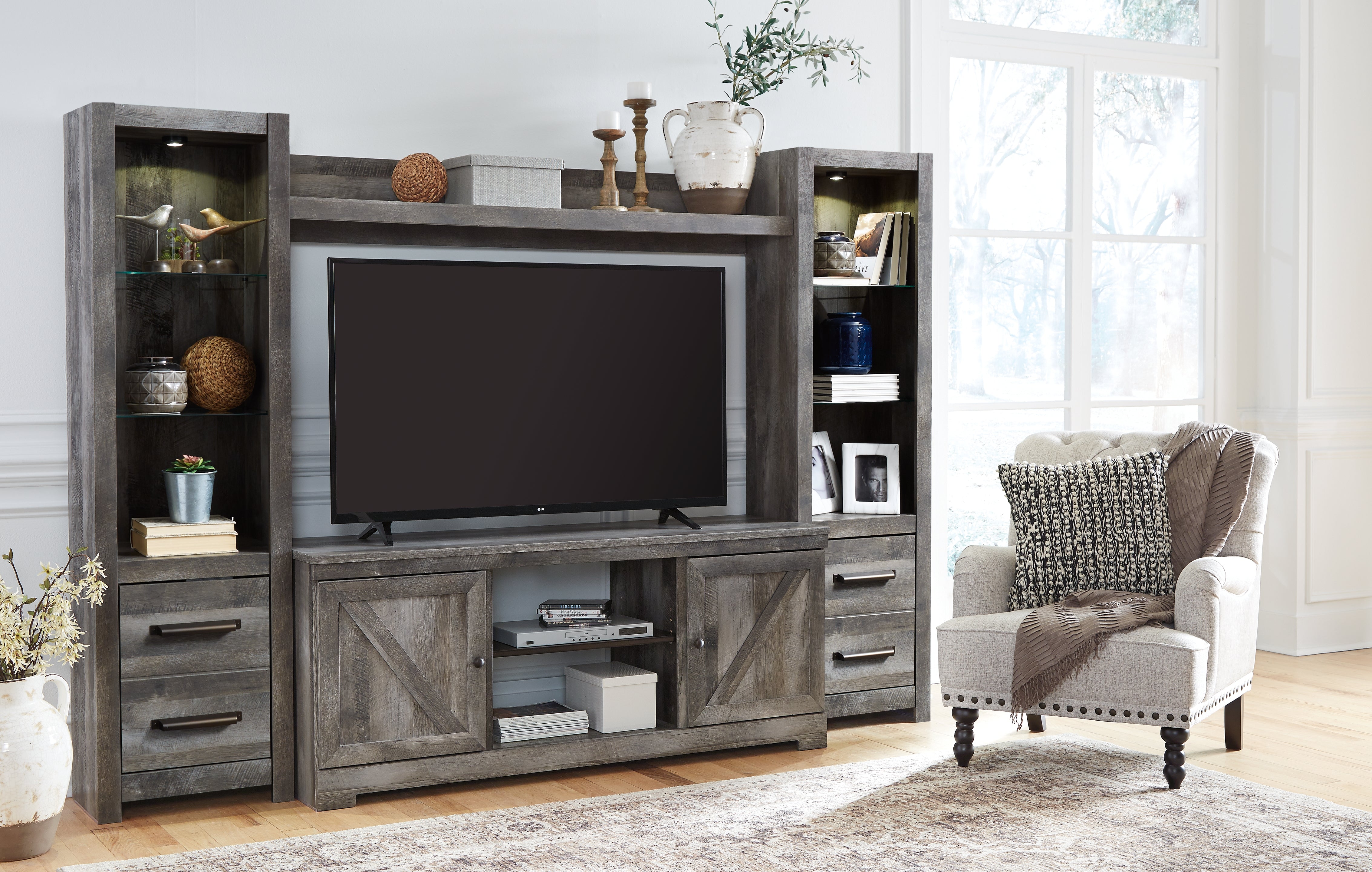 Wynnlow Entertainment Center Ashley Furniture