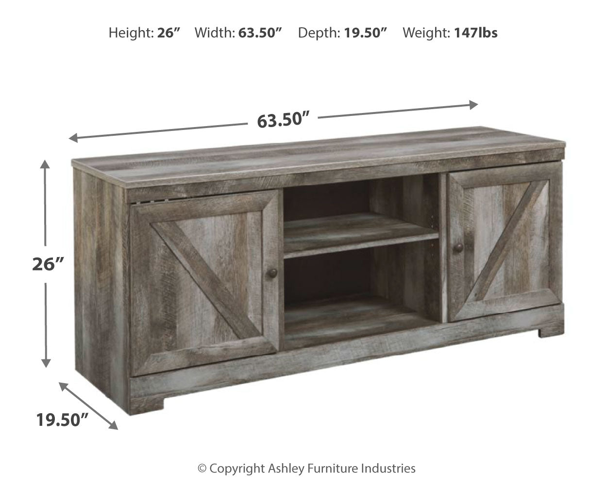 Wynnlow TV Stand Ashley Furniture